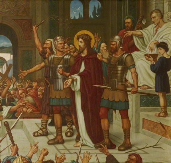 Jesus Christ Condemned To Death by Edward Arthur Fellowes Prynne