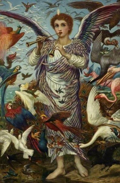 O All Ye Fowls Of The Air Bless Ye The Lord by Edward Arthur Fellowes Prynne Oil Painting Reproductions