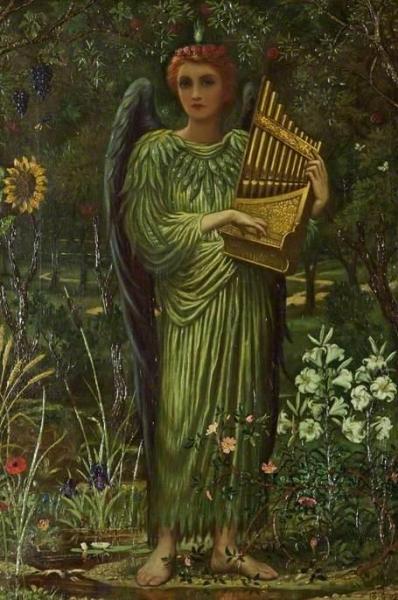 O All Ye Green Things Upon The Earth, Bless Ye The Lord by Edward Arthur Fellowes Prynne Oil Painting Reproductions