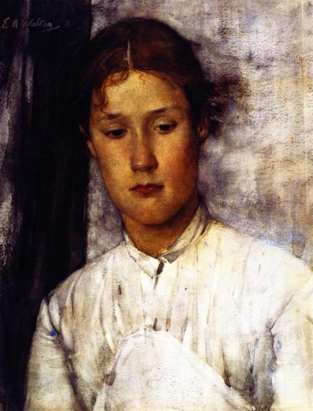 The Gamekeeper's Daughter by Edward Arthur Walton