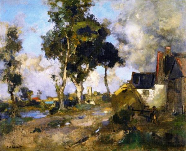 Edward Arthur Walton The Glege Farm