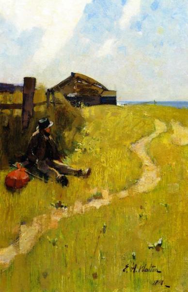 The Wayfarer by Edward Arthur Walton