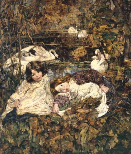 Autumn by Edward Atkinson Hornel