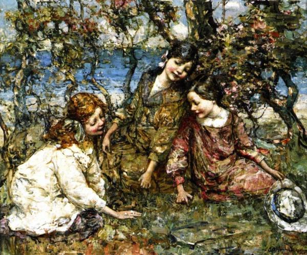 Summer Blossom by Edward Atkinson Hornel