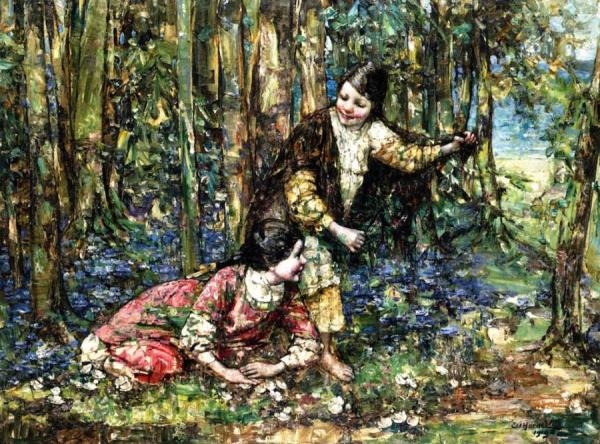 The Way To The Sea by Edward Atkinson Hornel