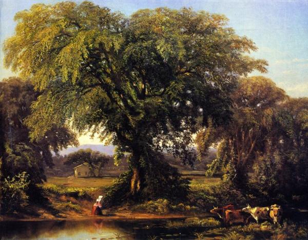Landscape Near Albany by Edward B. Gay