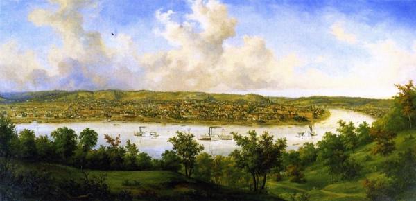 View Of Cincinnati by Edward Beyer