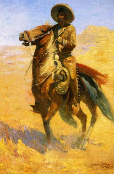 Headin' Up The Range by Edward Borein