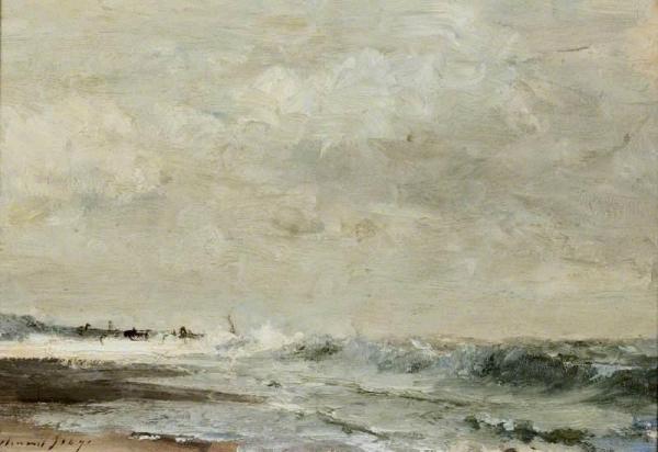 The Foreshore by Edward Brian Seago Oil Painting Reproductions