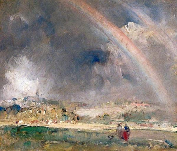 The Rainbow by Edward Brian Seago Oil Painting Reproductions