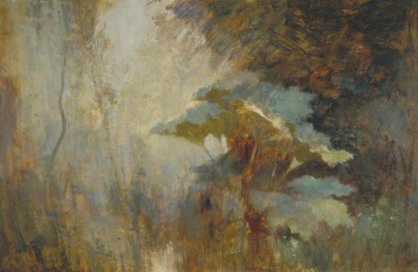 The Water Garden by Edward Brian Seago Oil Painting Reproductions