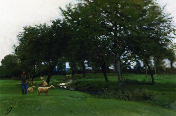 Green Pastures by Edward Darley Boit