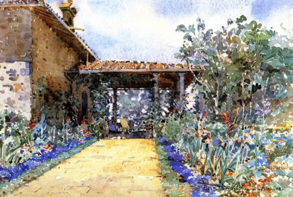 The Studio At Cernitojo by Edward Darley Boit