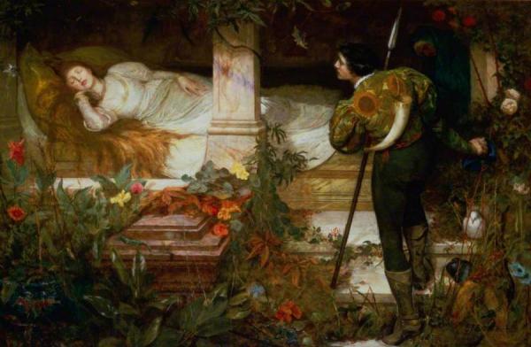 Sleeping Beauty by Edward Frederick Brewtnall