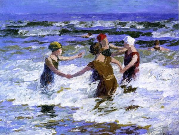 Beach Fun by Edward Henry Potthast