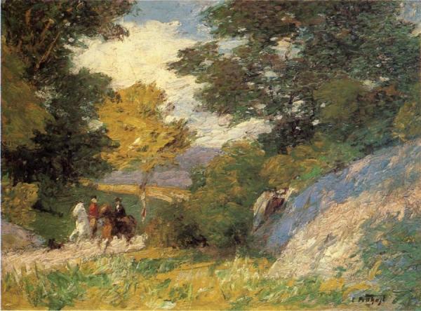 Bridle Path by Edward Henry Potthast