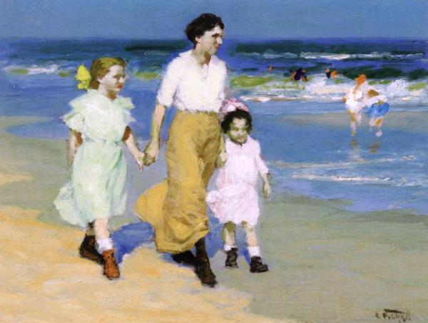 By The Sea by Edward Henry Potthast