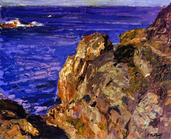 Cliff To The Ocean by Edward Henry Potthast