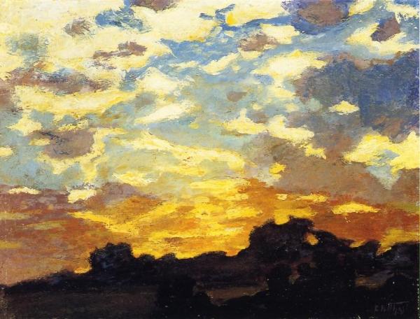 Golden Sunset by Edward Henry Potthast