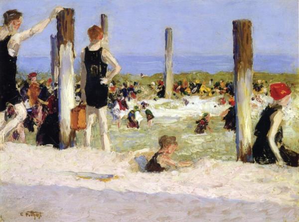 In The Dog Days by Edward Henry Potthast
