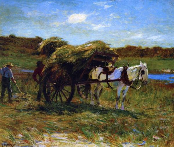 In The Salt Marshes by Edward Henry Potthast