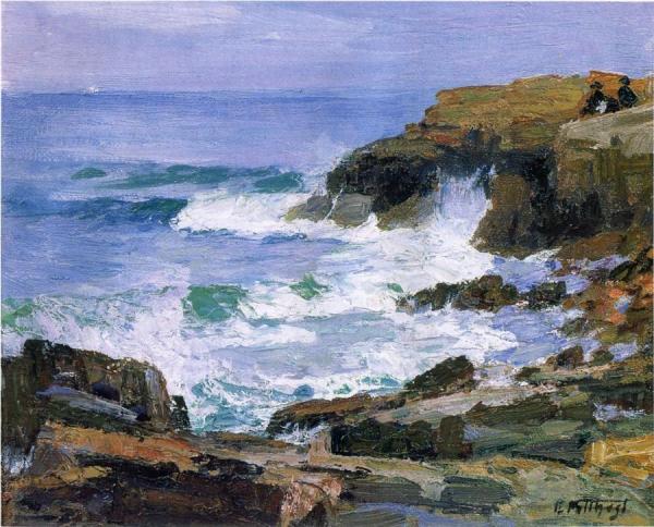 Looking Out To Sea by Edward Henry Potthast