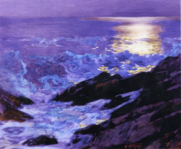 Moonlight On The Coast by Edward Henry Potthast