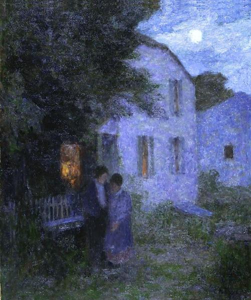 Moonlight Stroll by Edward Henry Potthast