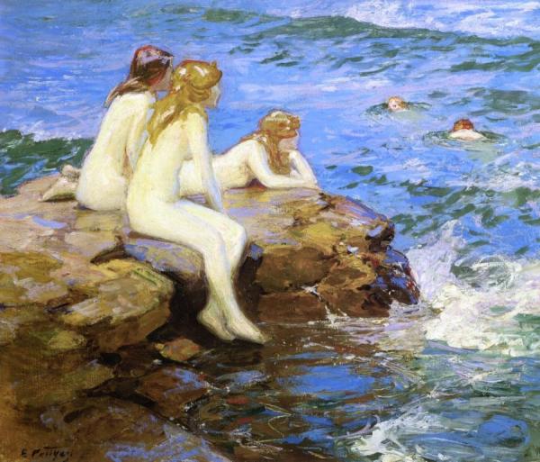 Sea Nymphs by Edward Henry Potthast