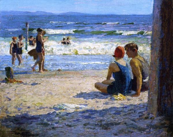 Sun And Shade by Edward Henry Potthast