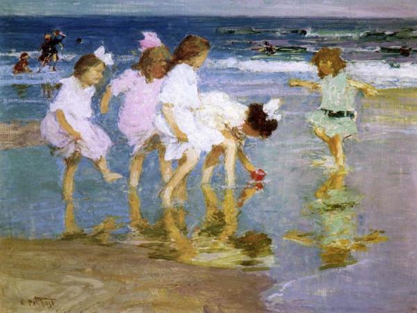Edward Henry Potthast The Fairies