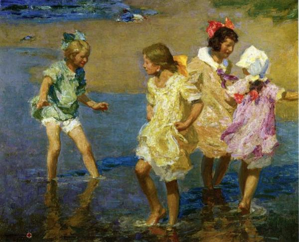 Water Lillies by Edward Henry Potthast