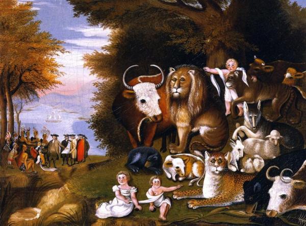 Peaceable Kingdom by Edward Hicks
