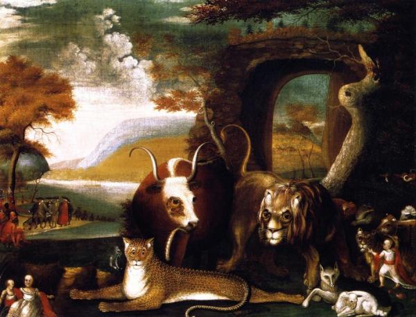 Peaceable Kingdom by Edward Hicks