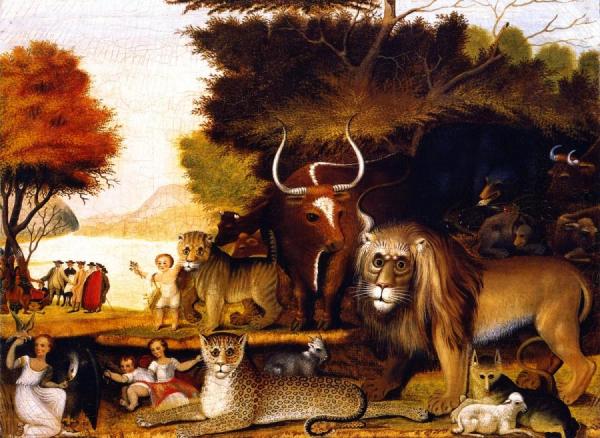 Peaceable Kingdom by Edward Hicks