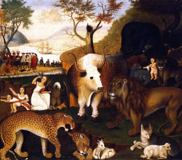 Peaceable Kingdom by Edward Hicks