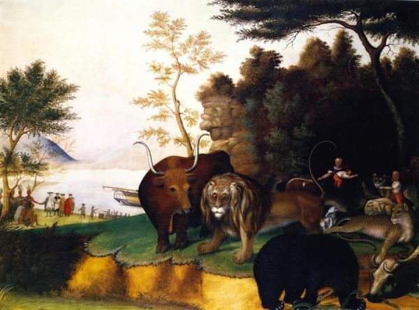 Peaceable Kingdom by Edward Hicks