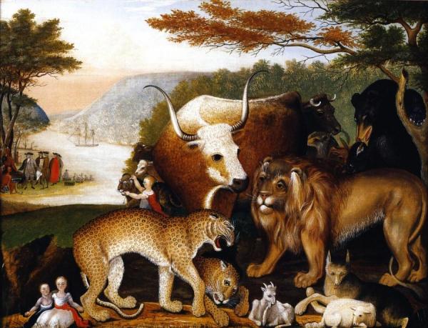 Peaceable Kingdom by Edward Hicks