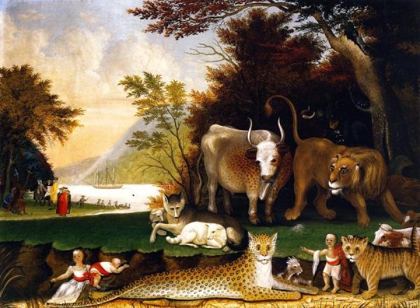 Peaceable Kingdom by Edward Hicks