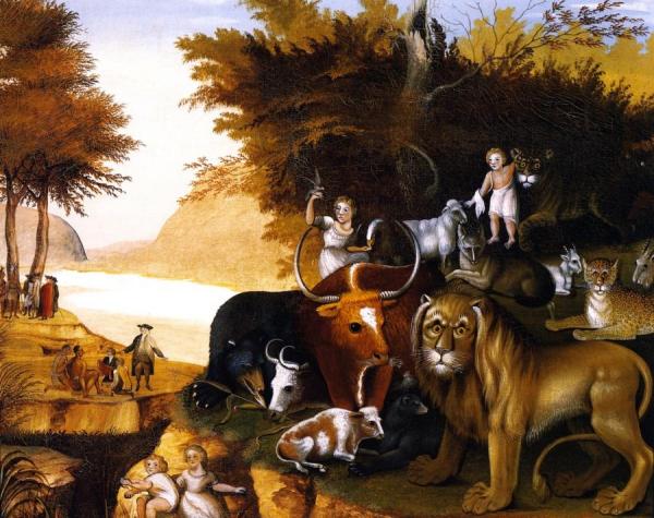 Edward Hicks Peaceable Kingdom