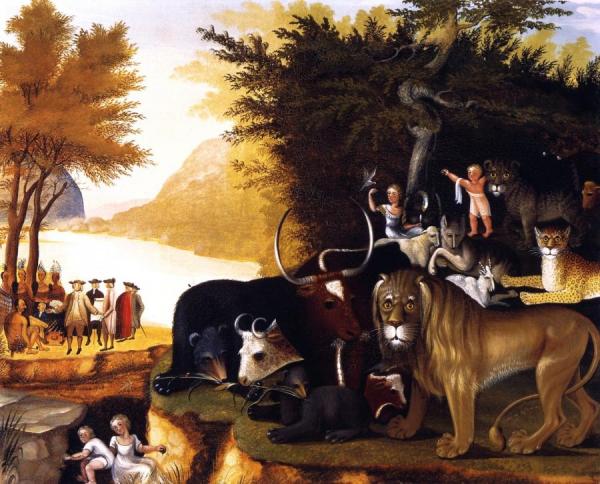 Edward Hicks Peaceable Kingdom
