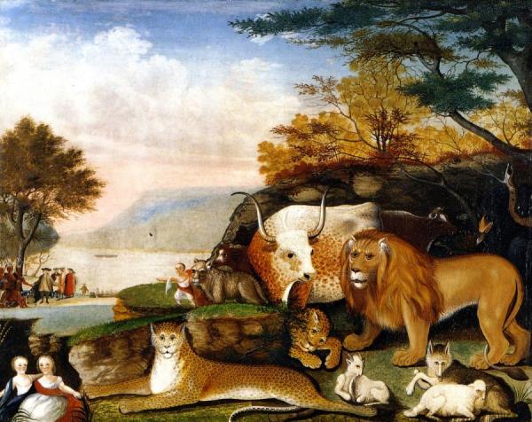 Peaceable Kingdom by Edward Hicks