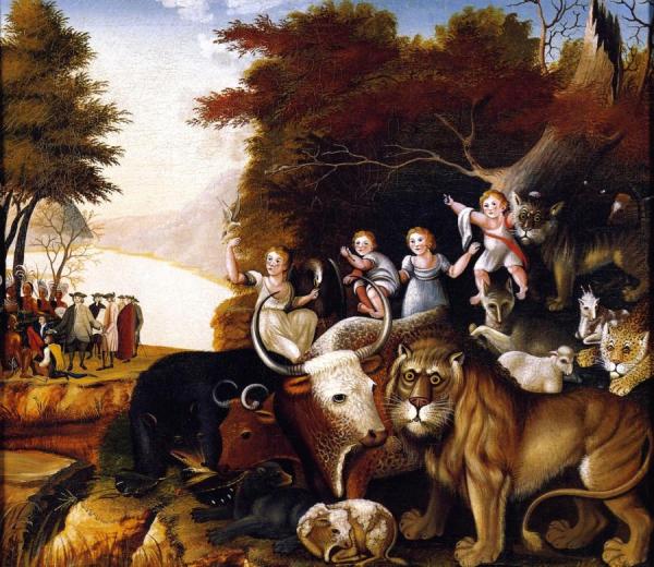 Peaceable Kingdom by Edward Hicks