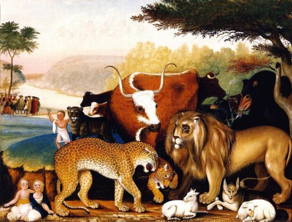 Edward Hicks Peaceable Kingdom