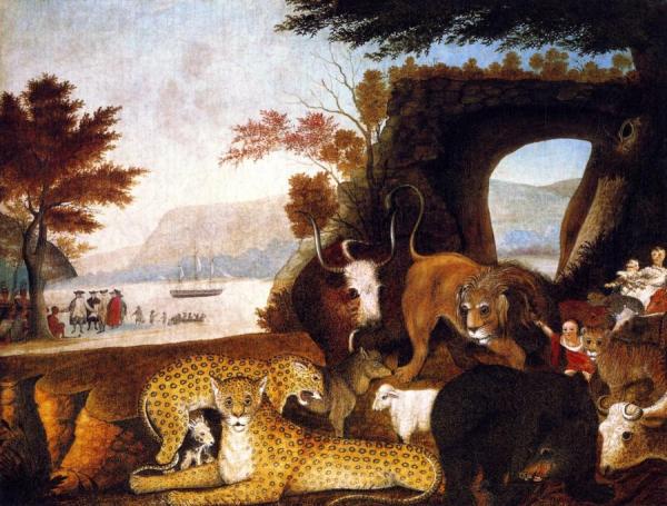 Peaceable Kingdom by Edward Hicks