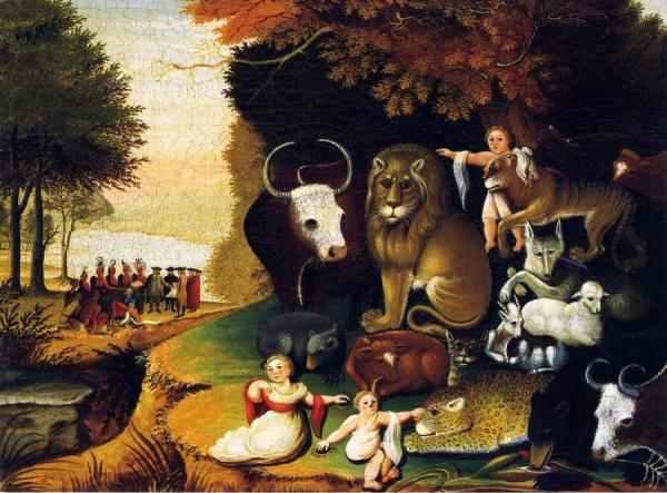 Edward Hicks The Peaceable Kingdom