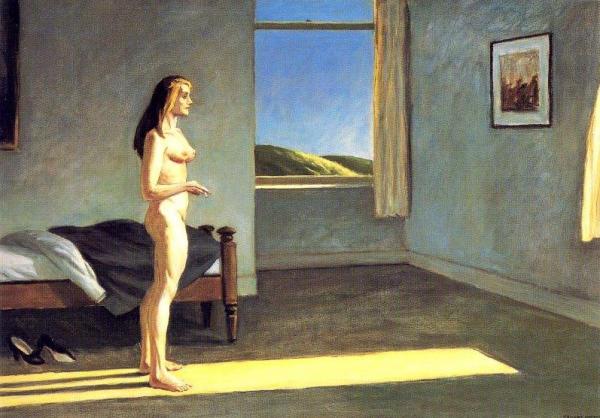 A Woman In The Sun by Edward Hopper