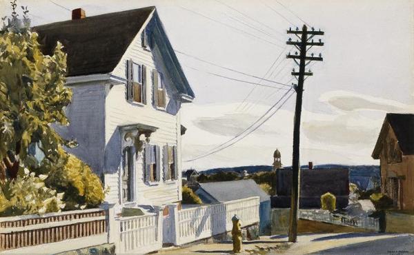 Adam's House by Edward Hopper