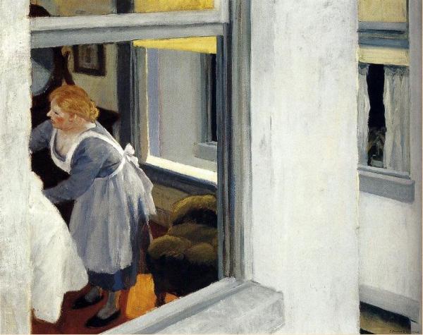 Apartment Houses by Edward Hopper
