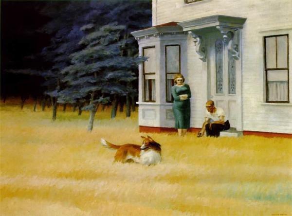 Cape Cod Evening by Edward Hopper Oil Painting Reproductions